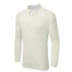 Tek Cricket Shirt Long Sleeved -Sports Ball Store Surridge Tek Long Sleeve Cricket Shirt white Trim