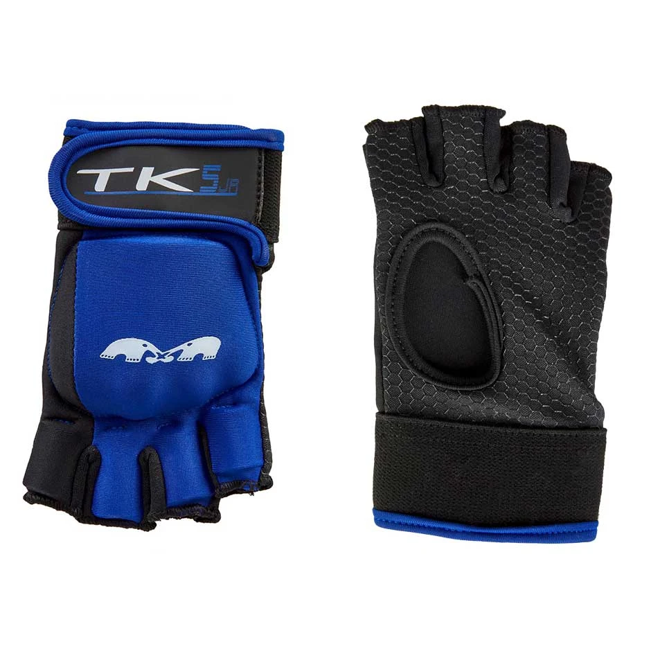 TK 5 JNR Hockey Glove With Palm – Left Hand Blue 3 TK 5 JNR Hockey Glove With Palm – Left Hand Blue