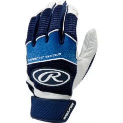 Rawlings (WH950BG) Workhorse Series Batting Gloves (pair) - ADULT SIZE 8 Rawlings (WH950BG) Workhorse Series Batting Gloves (pair) - ADULT SIZE -Sports Ball Store WH950BG NAVY 500.jpg.square