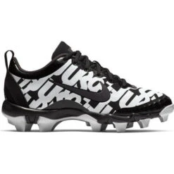 Nike Women's Hyperdiamond 2.5 Keystone Moulded Baseball/Softball Cleats (Black/White)